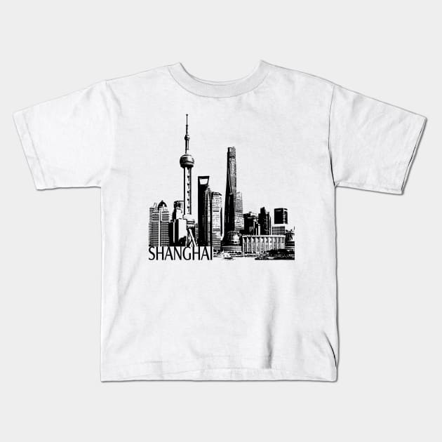 Shanghai Kids T-Shirt by TravelTs